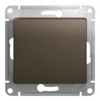 Переключатель 1-кл. Schneider Electric Glossa шоколад