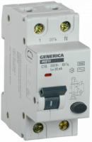Автоматический выключатель дифференциального тока IEK GENERICA С16
